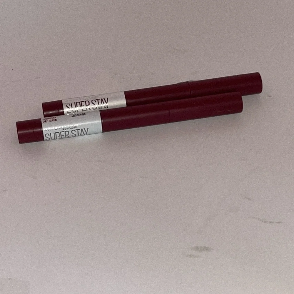 Maybelline Super Stay Lip Ink Crayon #60 Accept‎ A Dare 0.04oz Lot/2